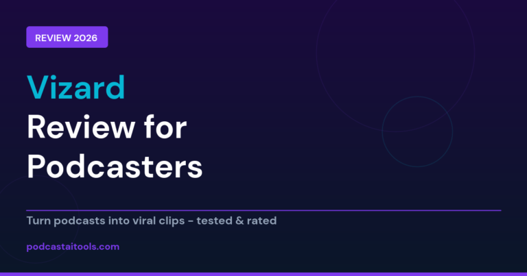 Vizard review for podcasters - AI clip generator tested, with pricing and features